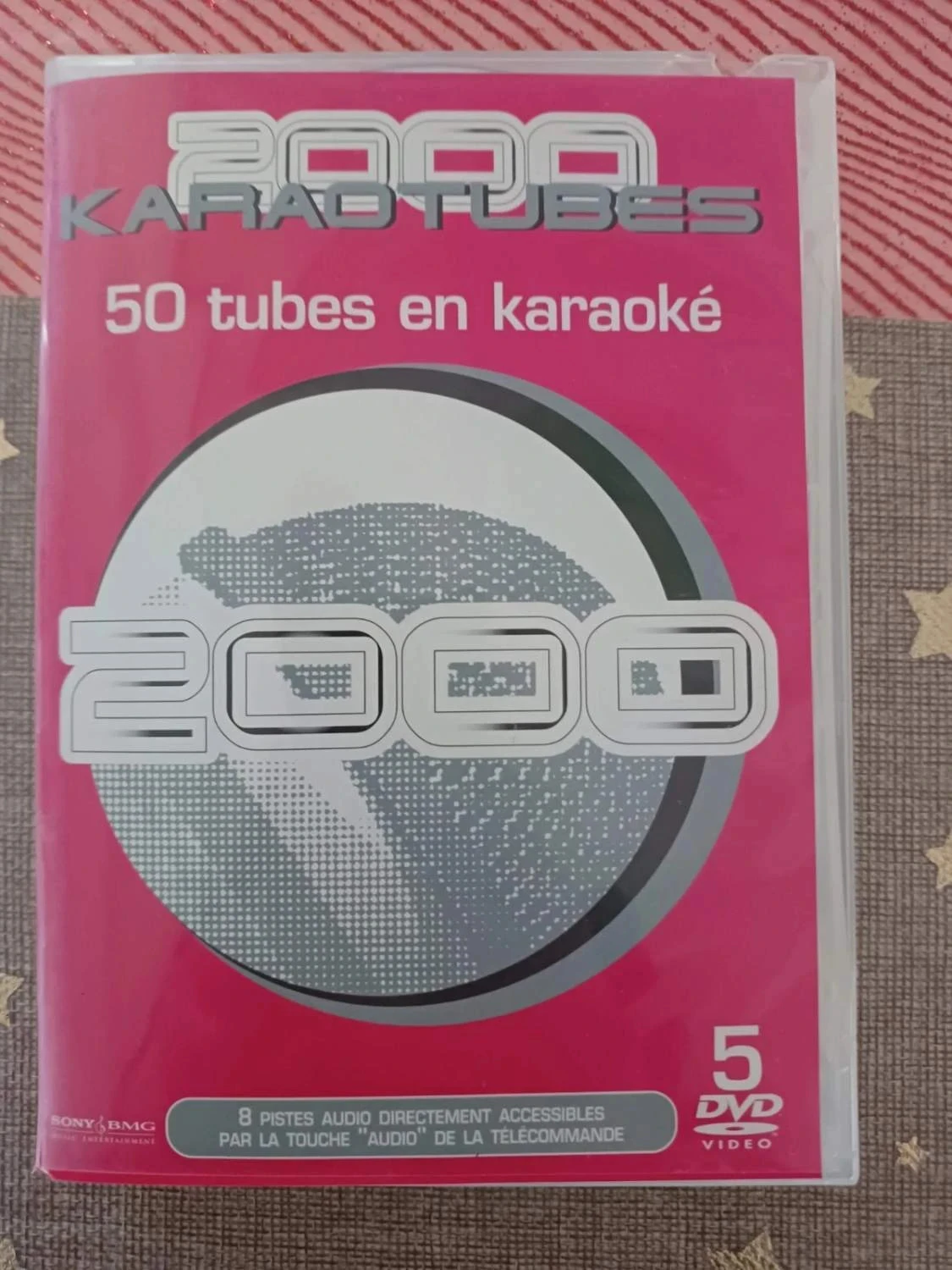 Coffret 5 dvd karaoke année  2002
